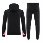 Paris Saint-Germain Hoodie Training Sweatshirts 2024-25 Schwarze